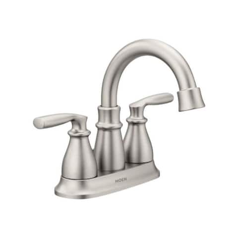 Moen Hilliard Brushed Nickel Two Handle Lavatory Faucet four