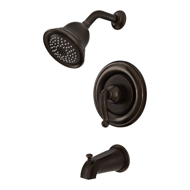 Shop American Standard Winthrop 1 Handle Oil Rubbed Bronze Tub And