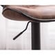 preview thumbnail 10 of 16, Carbon Loft Medway Weathered Airlift Adjustable Swivel Barstool (Set of 2)