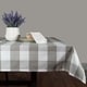 preview thumbnail 4 of 6, The Gray Barn Park View Large Farmhouse Check Cotton Tablecloth