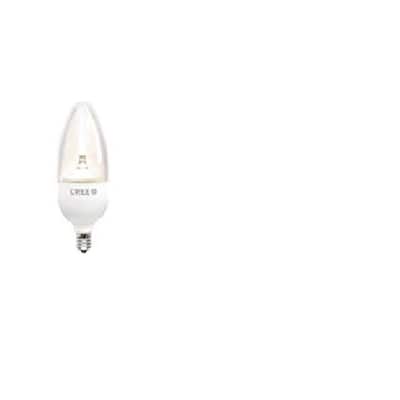 Cree 40W Equivalent Soft White Dimmable Clear B13 LED Candelabra Light Bulb (8-Pack)