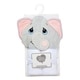 preview thumbnail 9 of 8, Precious Moments Hooded Baby Towel - N/A Grey