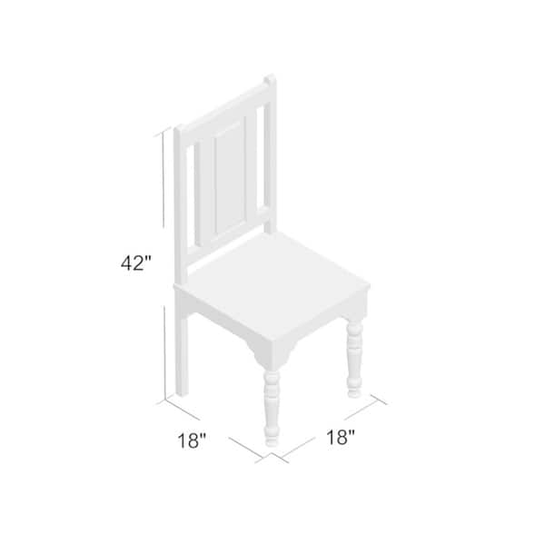 Alia Solid Wood Side Chair On Sale Overstock 30614537