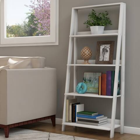 4 Tiered Free Standing Bookshelf by Lavish Home