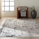 preview thumbnail 3 of 22, Calvin Klein Vapor Area Rug 5'3" x 7'3" - Ivory/Grey