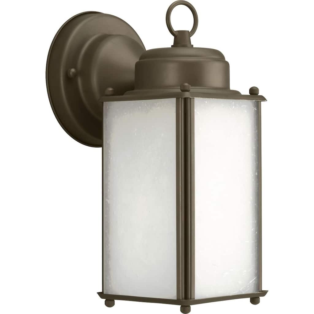 Roman Coach Collection Antique Bronze One-Light Small Wall Lantern - 13.58" x 15.35" x 14.37"