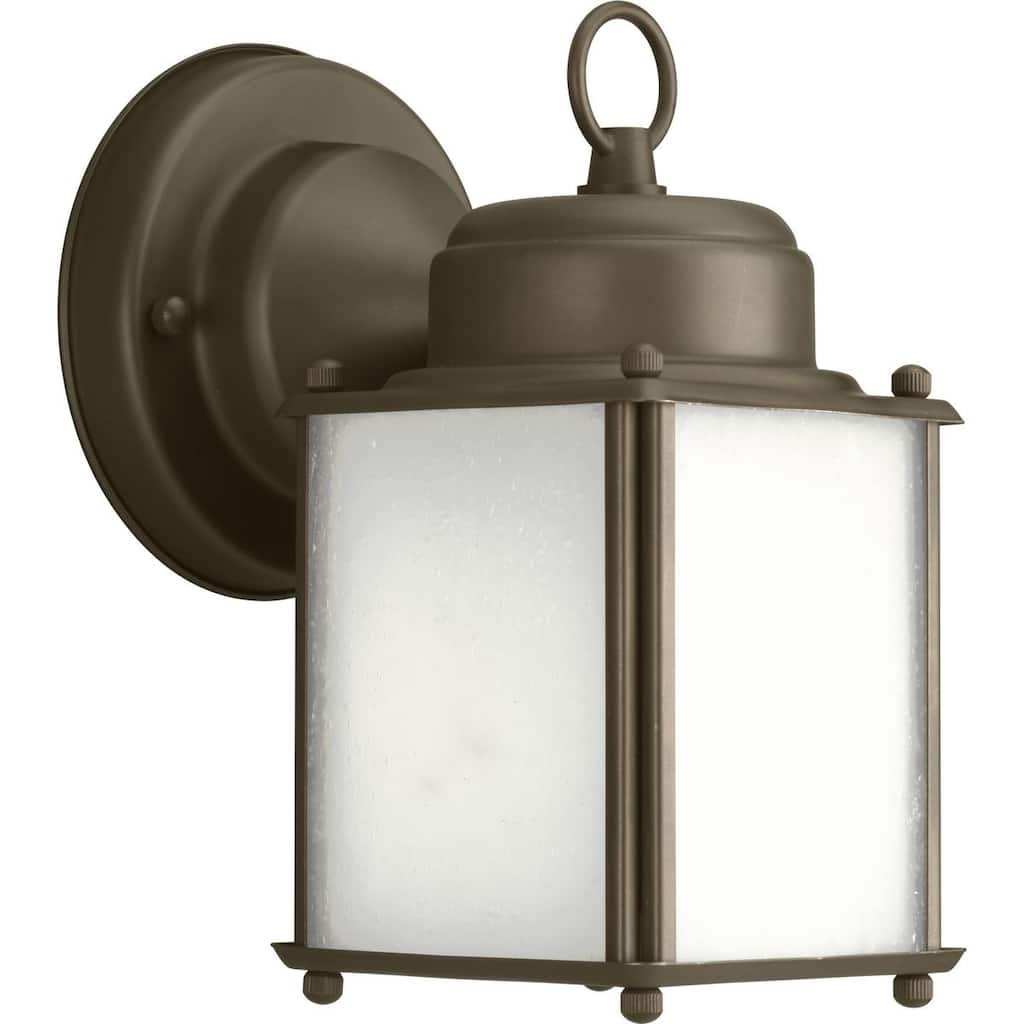 Roman Coach Collection Antique Bronze One-Light Small Wall Lantern - 13.58" x 15.35" x 9.84"