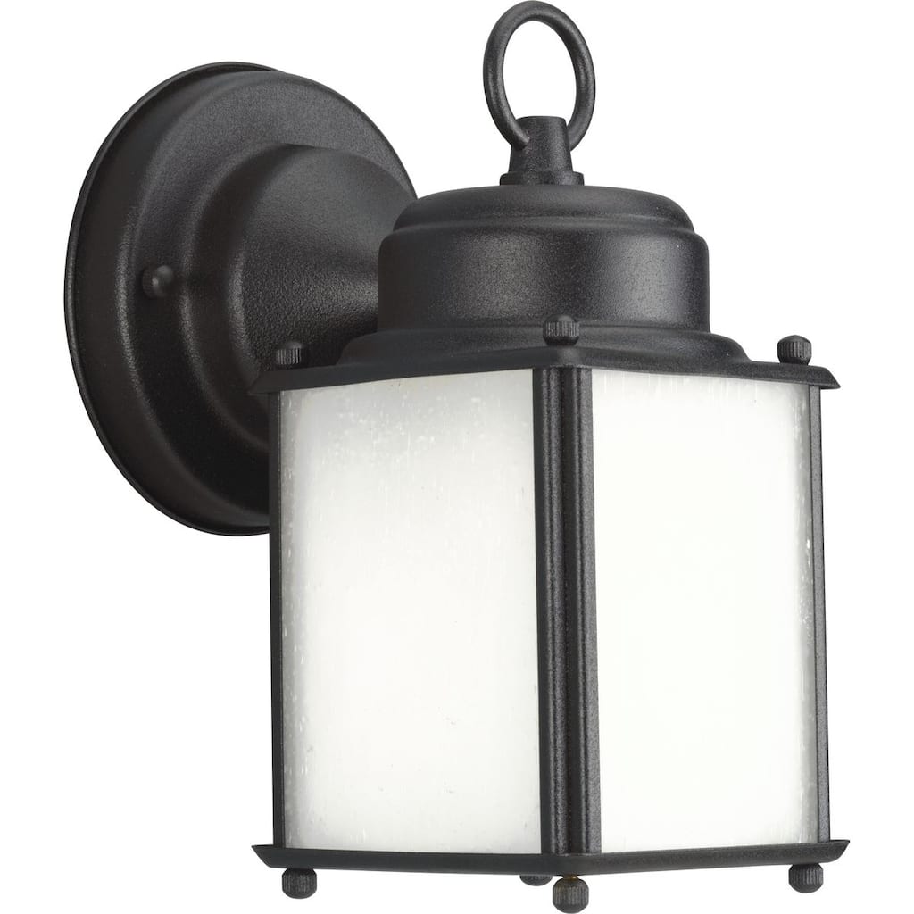 Roman Coach Collection Black One-Light Small Wall Lantern - 13.58" x 15.35" x 9.84"