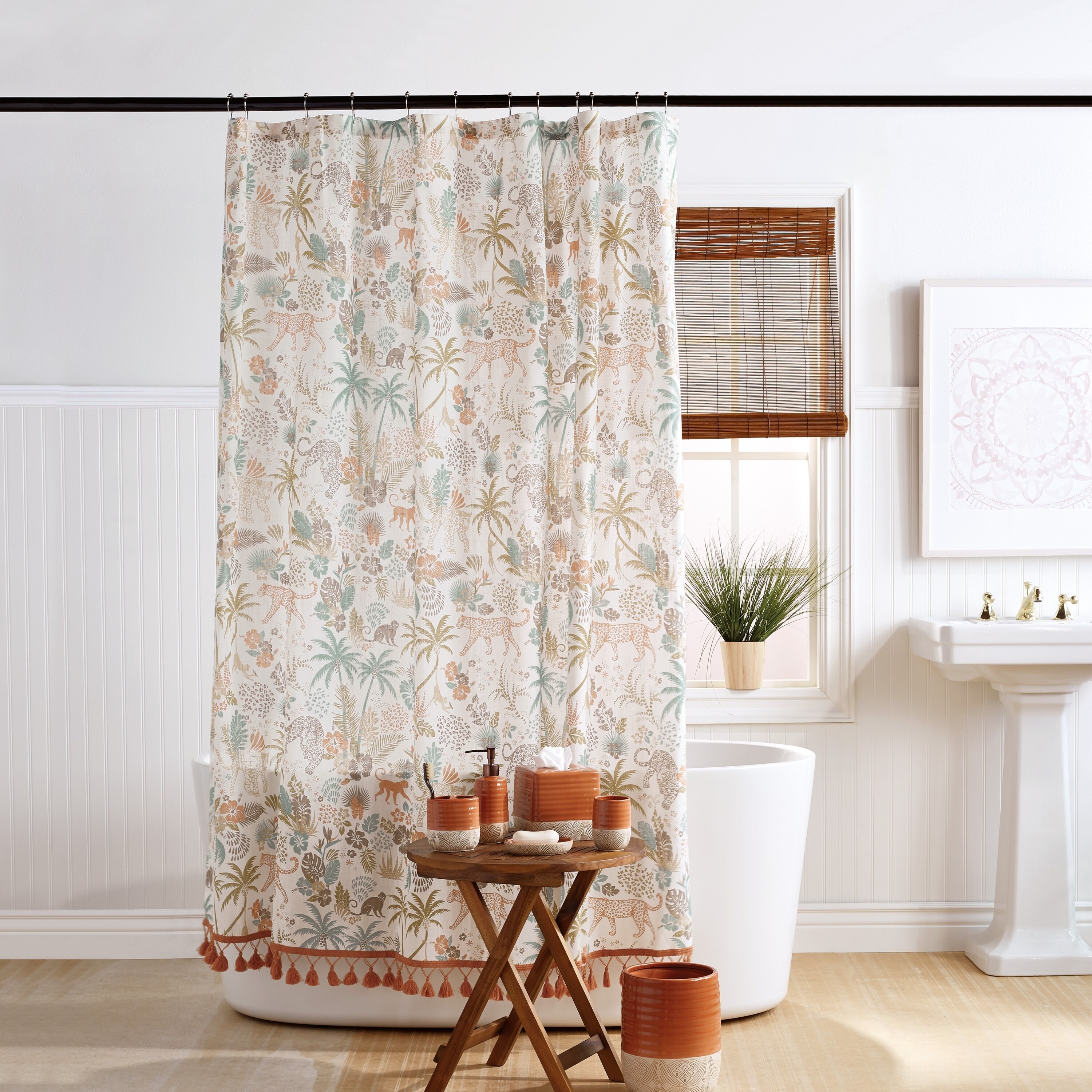 garden shower curtain