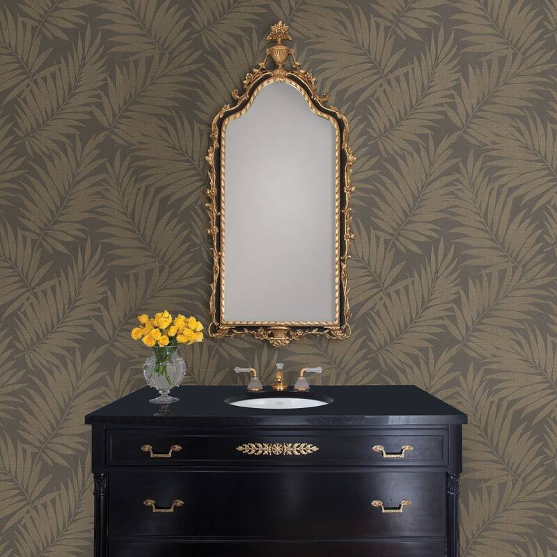 Botanical Barack Dandelion Wallpaper 20.5 in x 33 ft = About 56.4 square feet