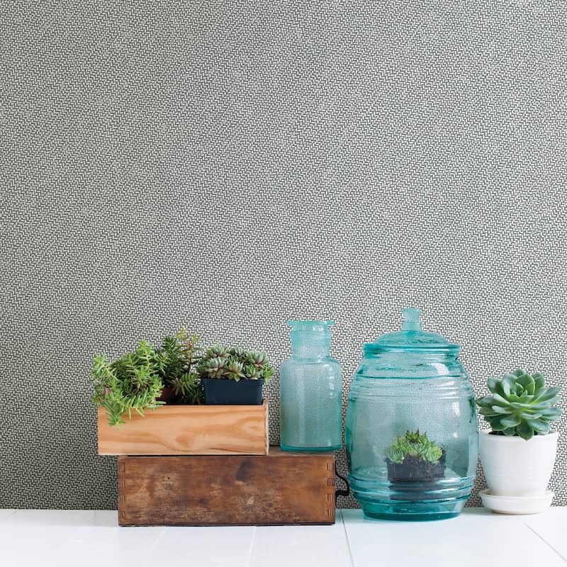 Botanical Aldis Leaf Toss Wallpaper 21 in x 33 ft = About 57.8 square feet