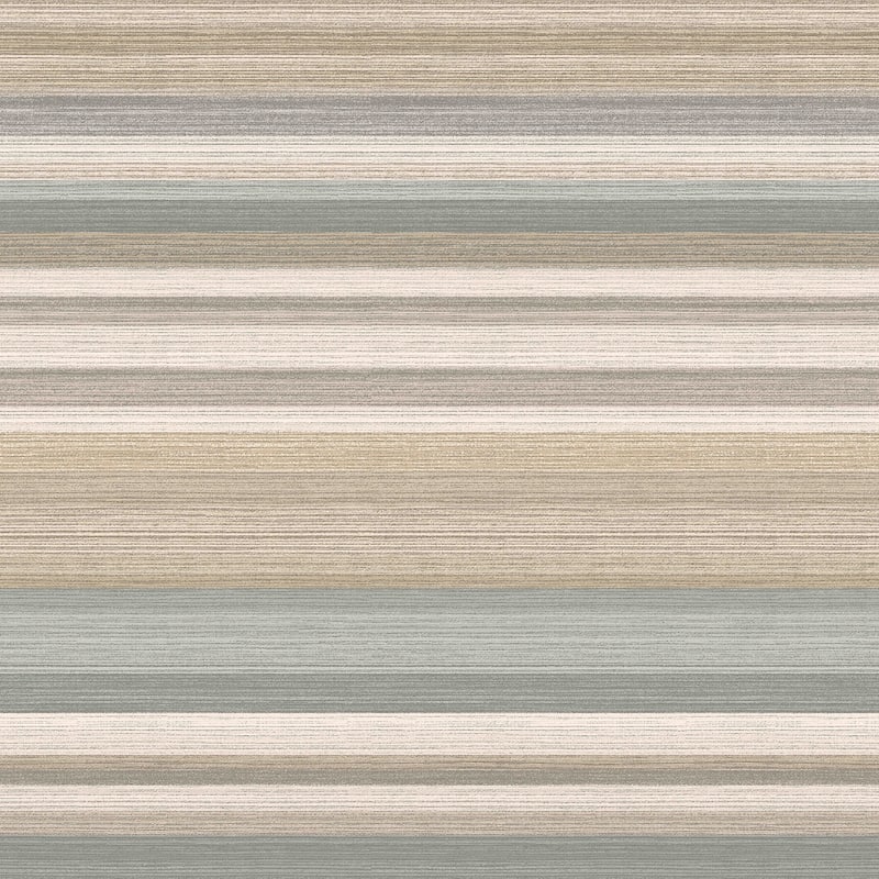 Stripes Hussein Stripe Wallpaper 20.5 in x 33 ft = About 56.4 square feet - Metallic
