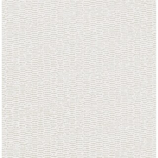 Overstock Lincoln, Texture Wallpaper, 20.5 in x 33 ft = About 56.4 square feet (Cream)