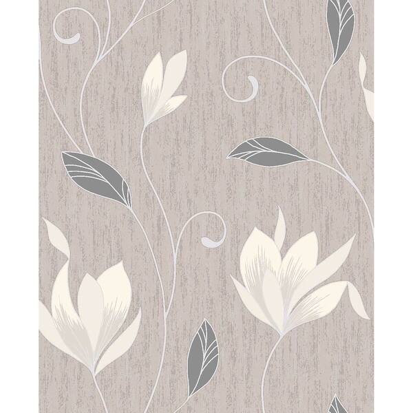 Ronald, Floral Trails Wallpaper, 20.5 in x 33 ft = About 56.4 square ...