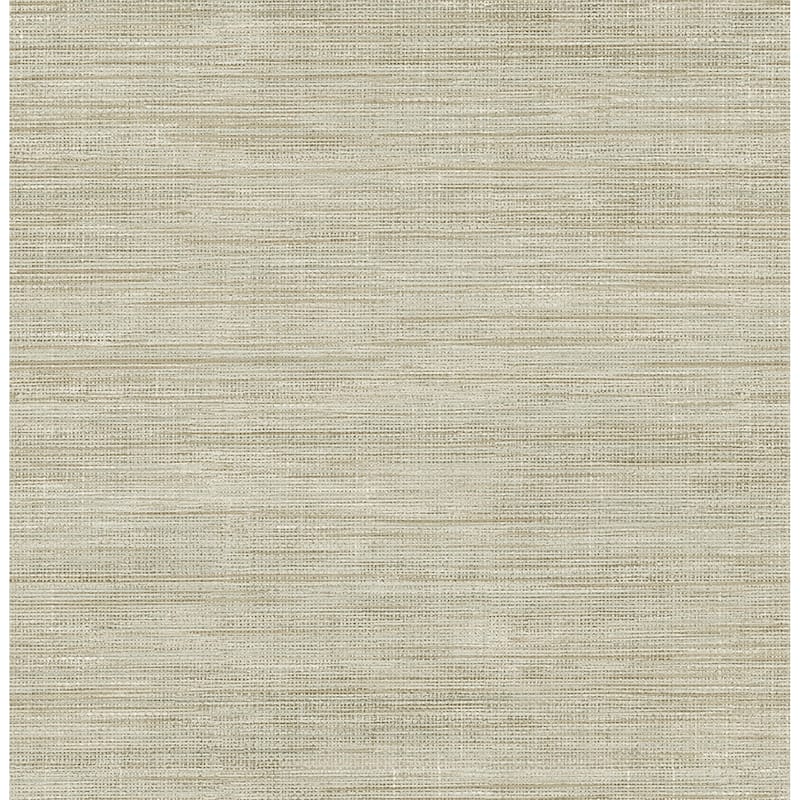 Faux Effects Arison Faux Grasscloth Wallpaper 20.5 in x 33 ft = About 56.4 square feet - Beige