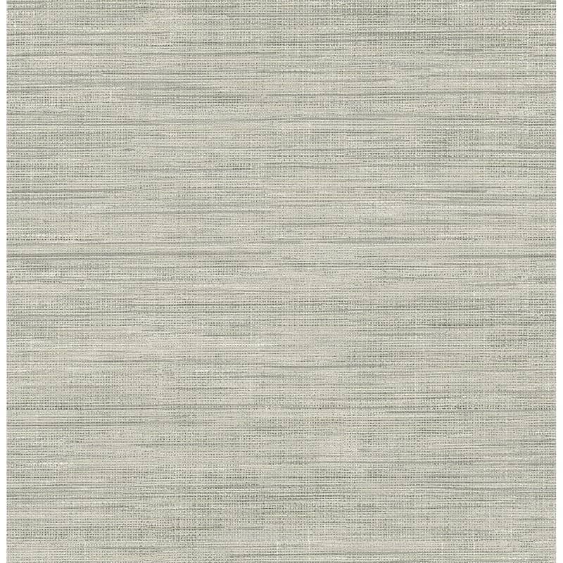 Faux Effects Meyer Faux Grasscloth Wallpaper 20.5 in x 33 ft = About 56.4 square feet - Grey