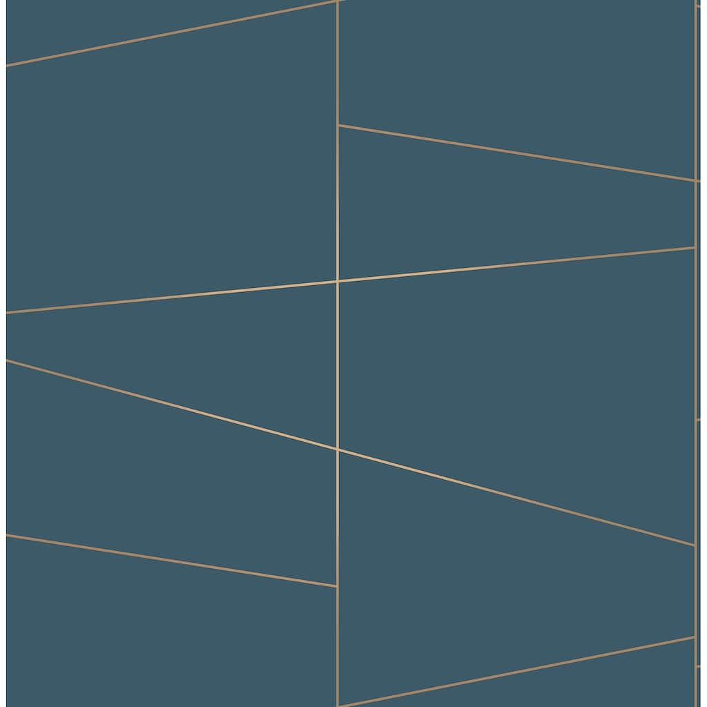 Geometrics Cuban Deco Fracture Wallpaper 20.5 in x 33 ft = About 56.4 square feet