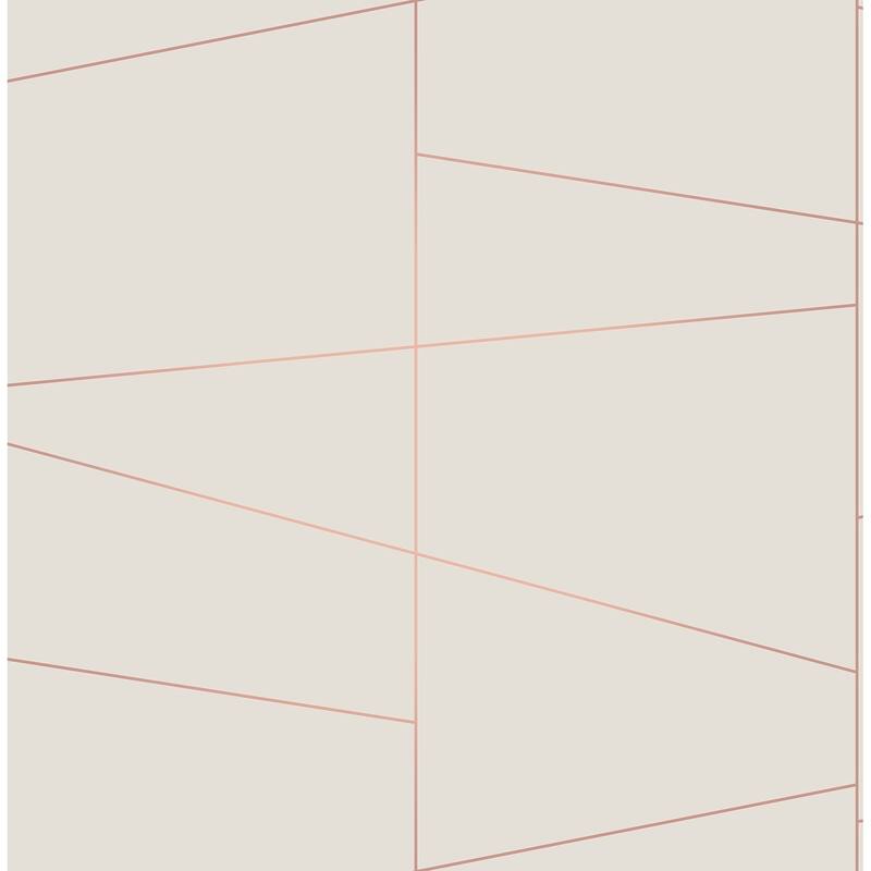 Geometrics Cuban Deco Fracture Wallpaper 20.5 in x 33 ft = About 56.4 square feet