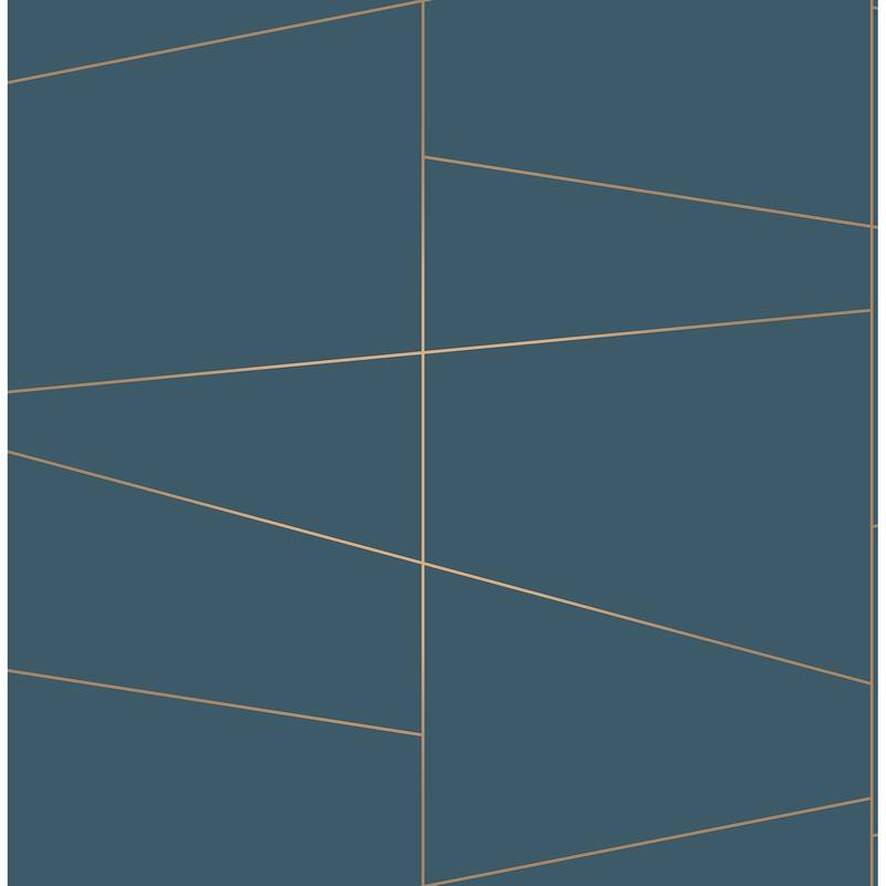 Geometrics Cuban Deco Fracture Wallpaper 20.5 in x 33 ft = About 56.4 square feet