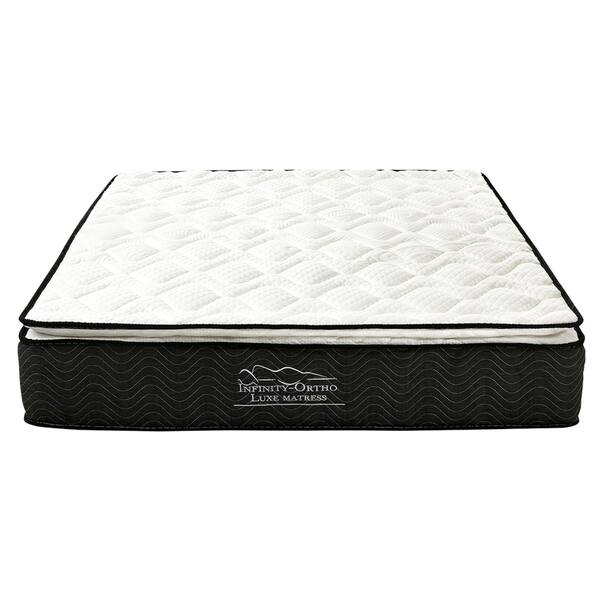 Shop 12 Hybrid Mattress With High Density Foam Pillow Top Free