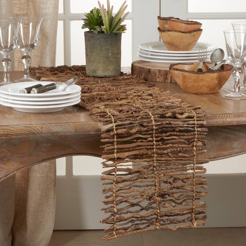Twig Design Long Table Runner