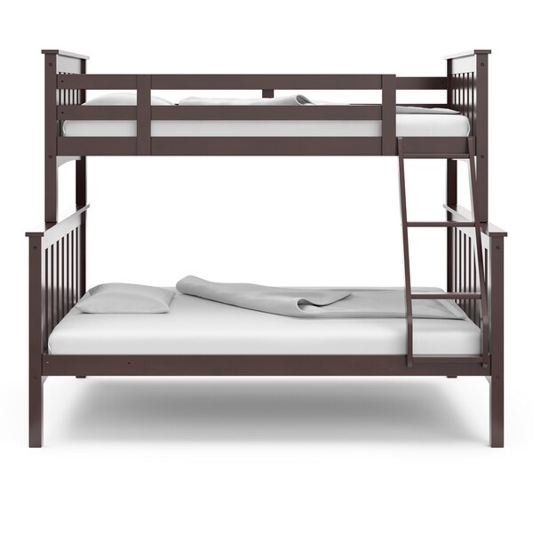 full bunk bed with twin on top