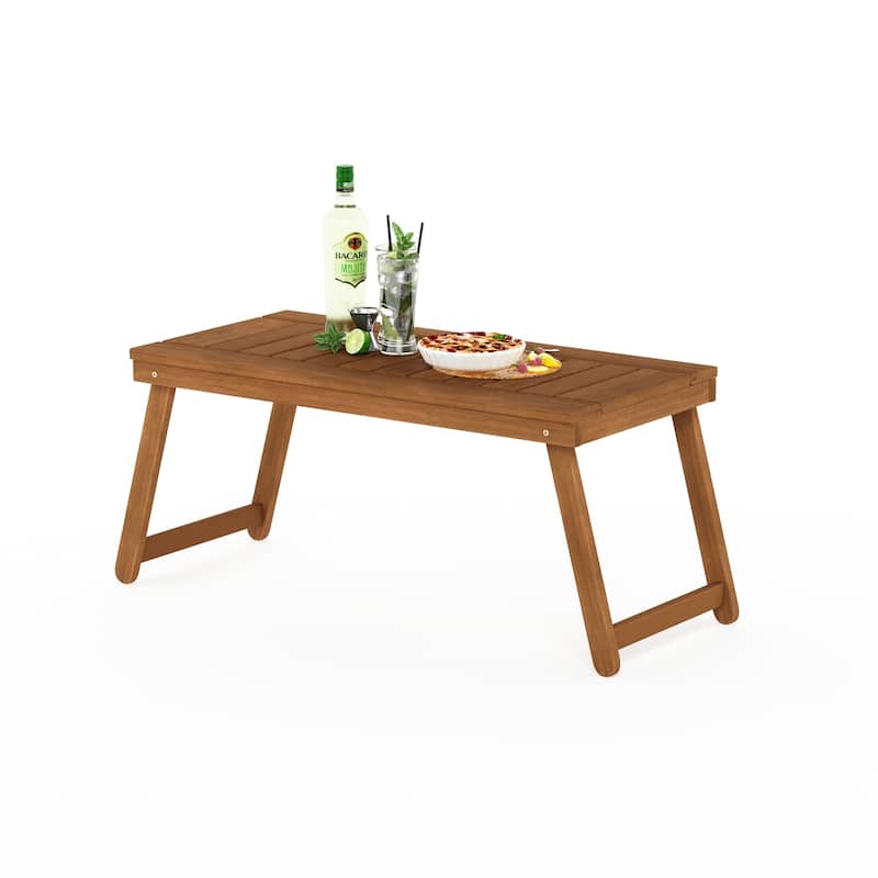 Furinno Tioman Outdoor Hardwood Folding Coffee Table