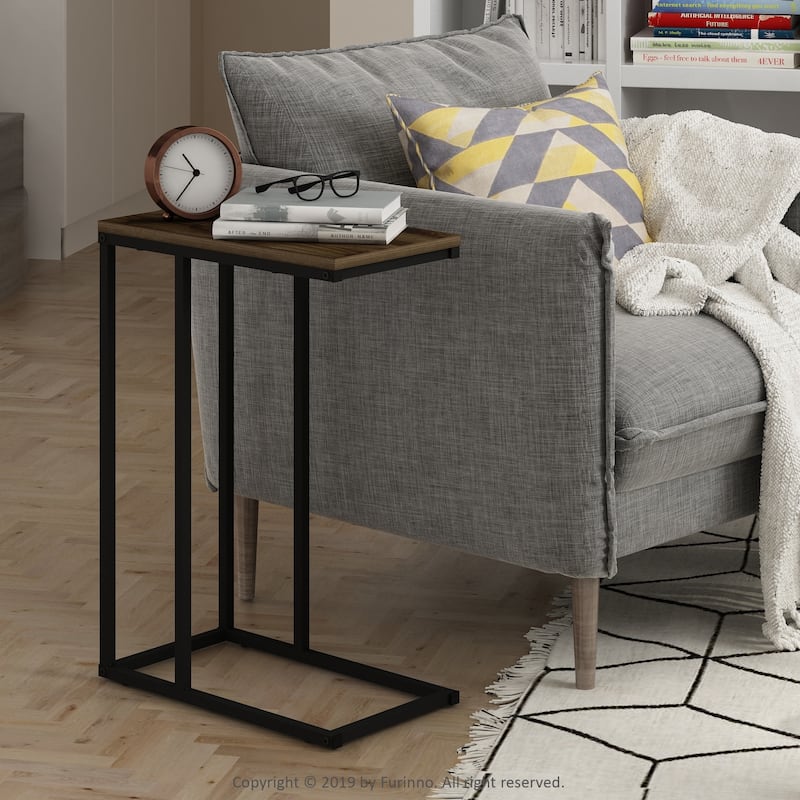 Furinno Camnus Modern Living Sofa Side Table