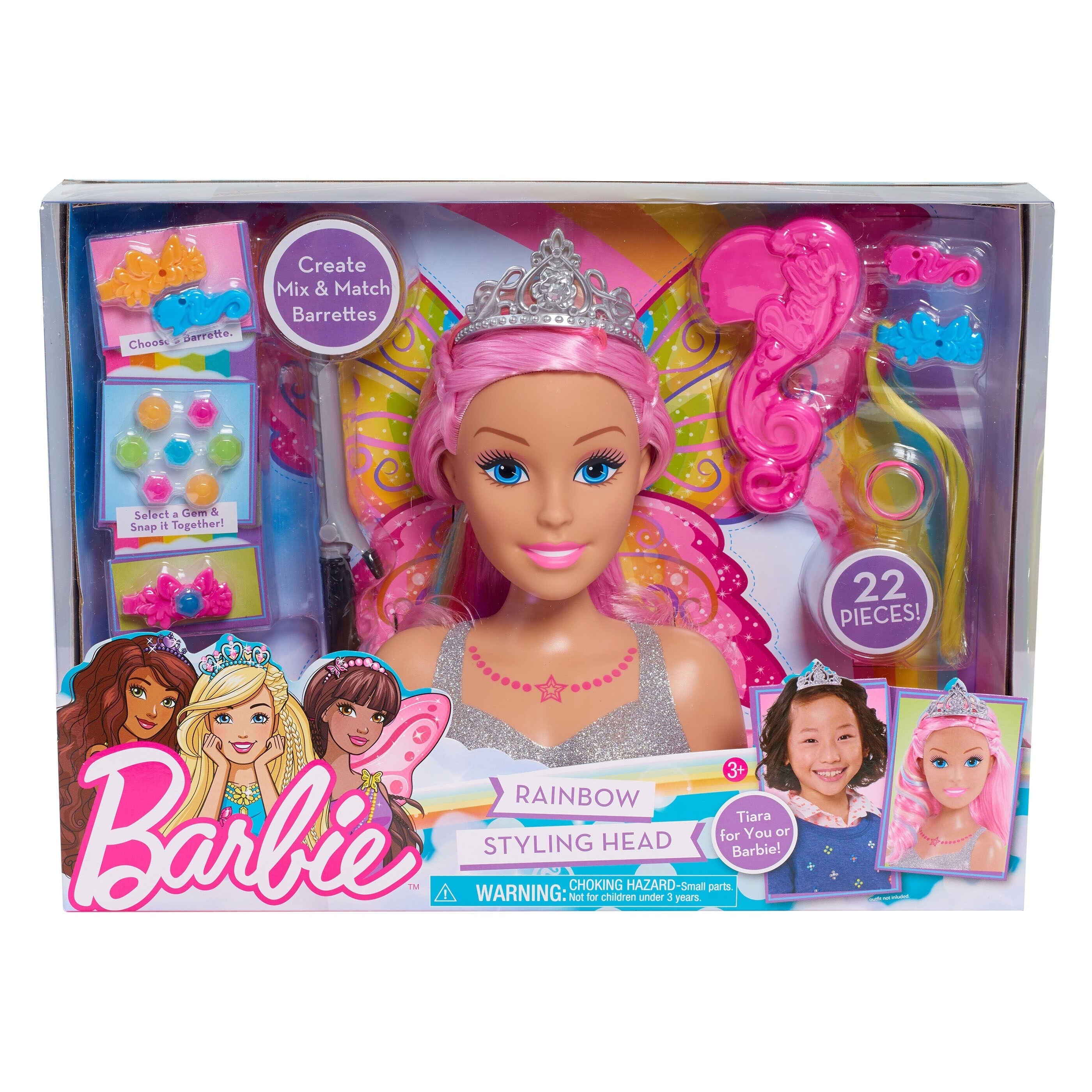 barbie styling head magic look