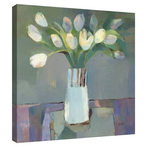Tulips by Sarah Simpson Canvas Art Print