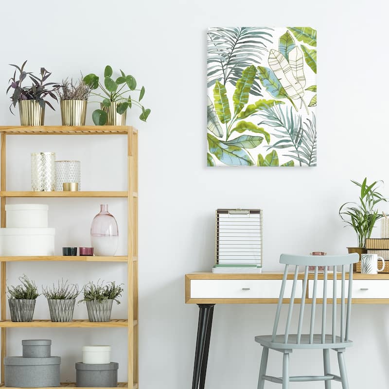Tropical Jungle by Sandra Jacobs Canvas Art Print