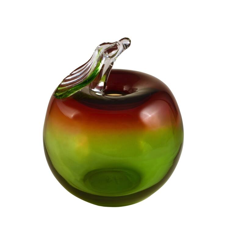 Big Apple Handcrafted Art Glass Sculpture