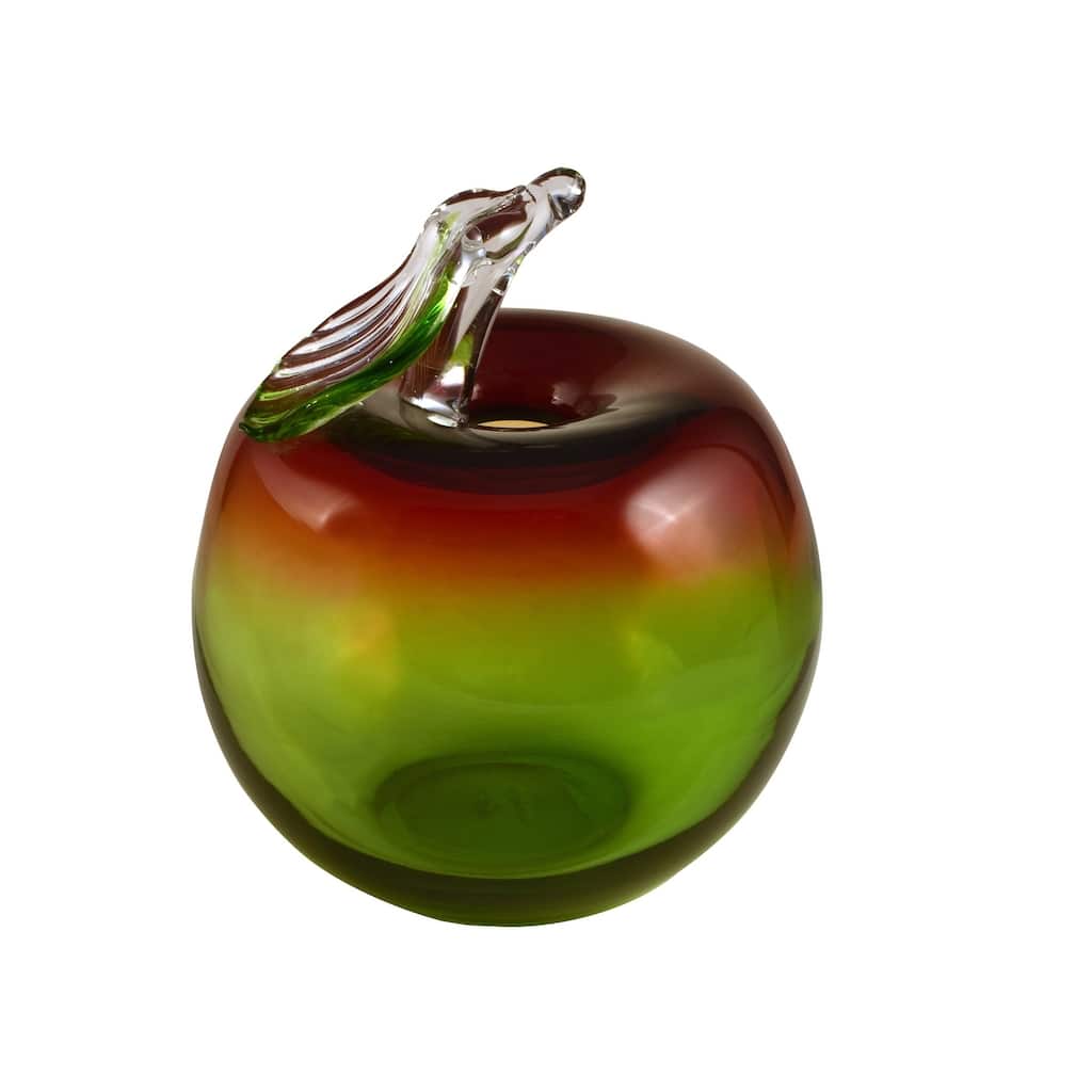 Big Apple Handcrafted Art Glass Sculpture