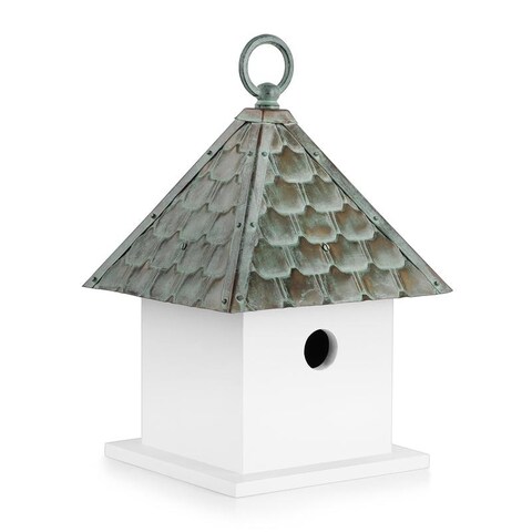 Bird House Bungalow - Verdigris Pure Copper Roof By Good Directions