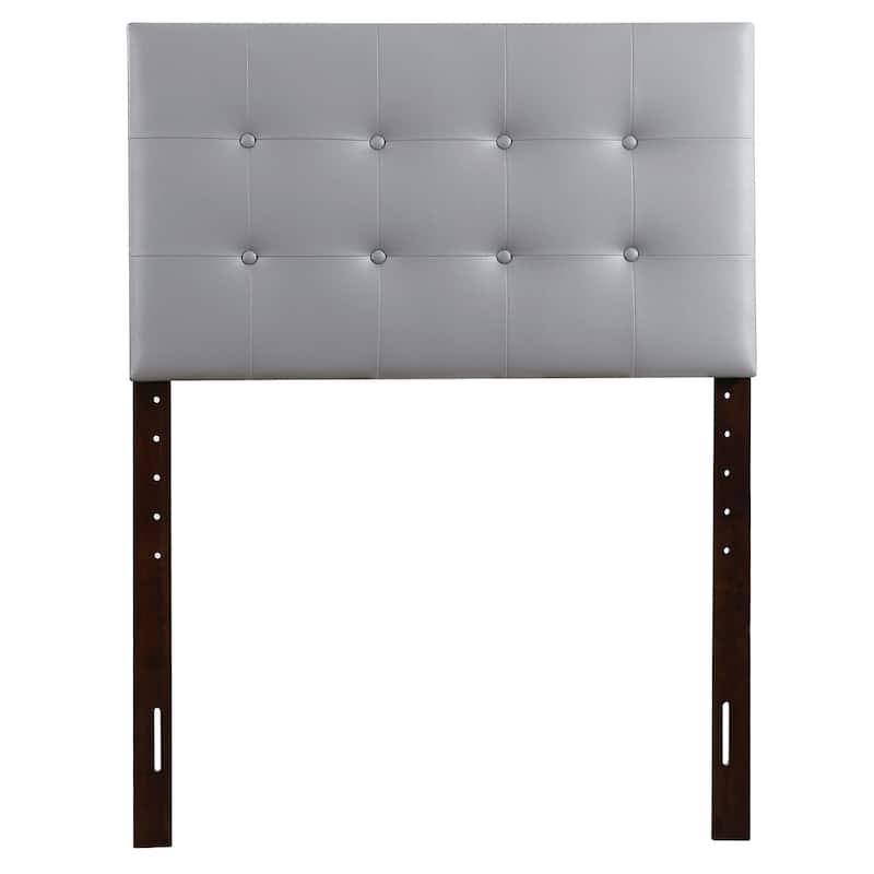 Porch & Den Berridge Tufted Adjustable Height Headboard