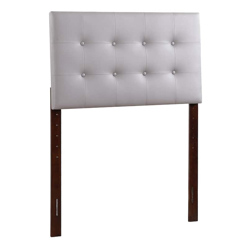 Porch & Den Berridge Tufted Adjustable Height Headboard
