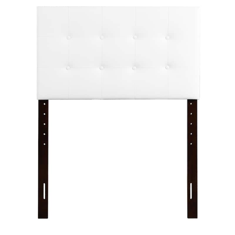 Porch & Den Berridge Tufted Adjustable Height Headboard