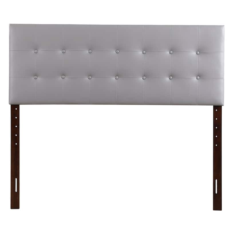 Porch & Den Berridge Tufted Adjustable Height Headboard