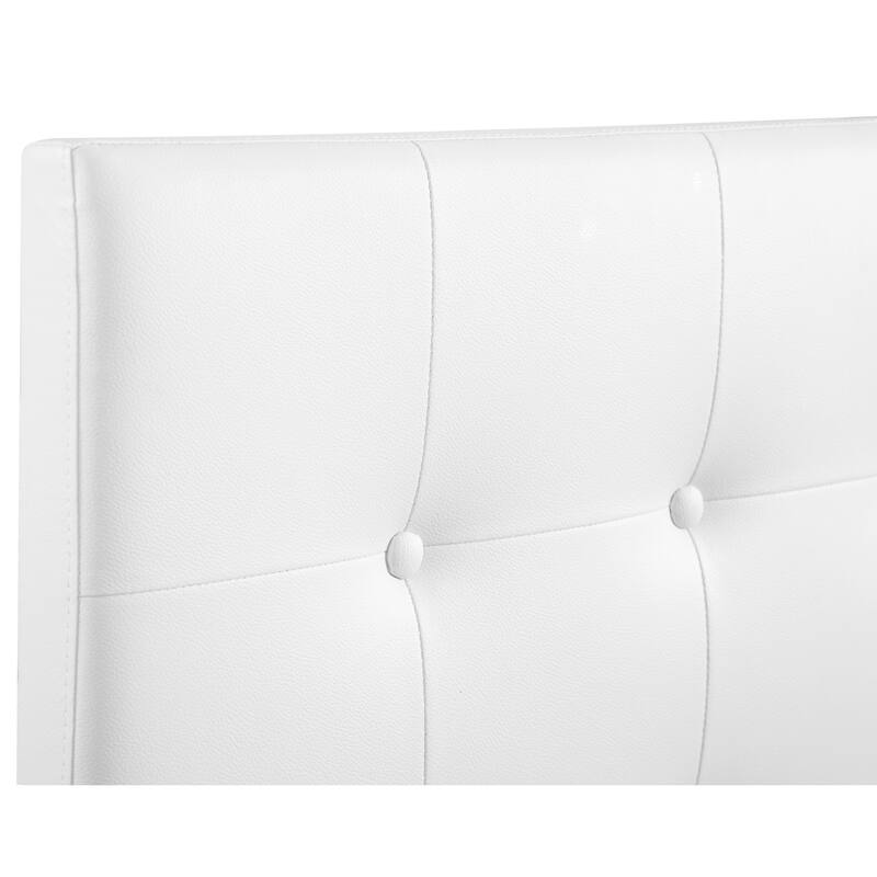 Porch & Den Berridge Tufted Adjustable Height Headboard