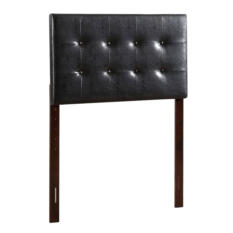 Porch & Den Berridge Tufted Adjustable Height Headboard
