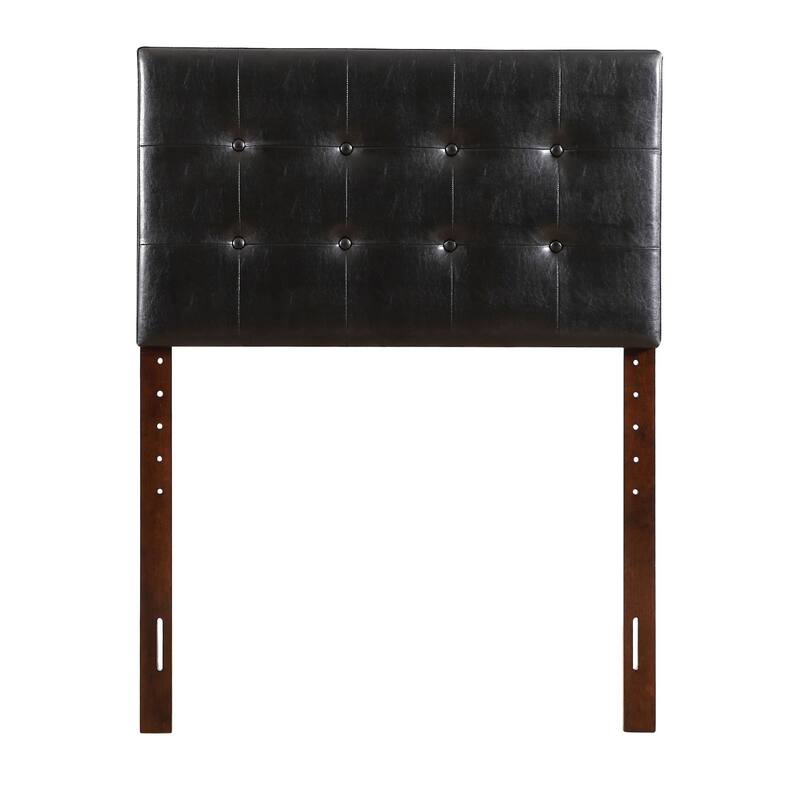 Porch & Den Berridge Tufted Adjustable Height Headboard