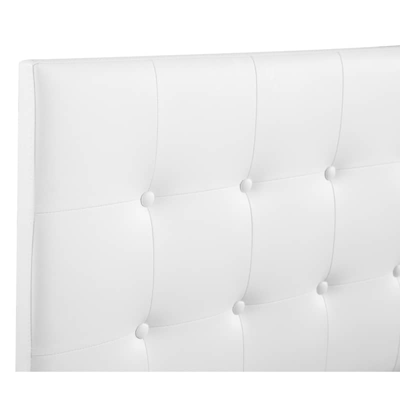 Porch & Den Berridge Tufted Adjustable Height Headboard