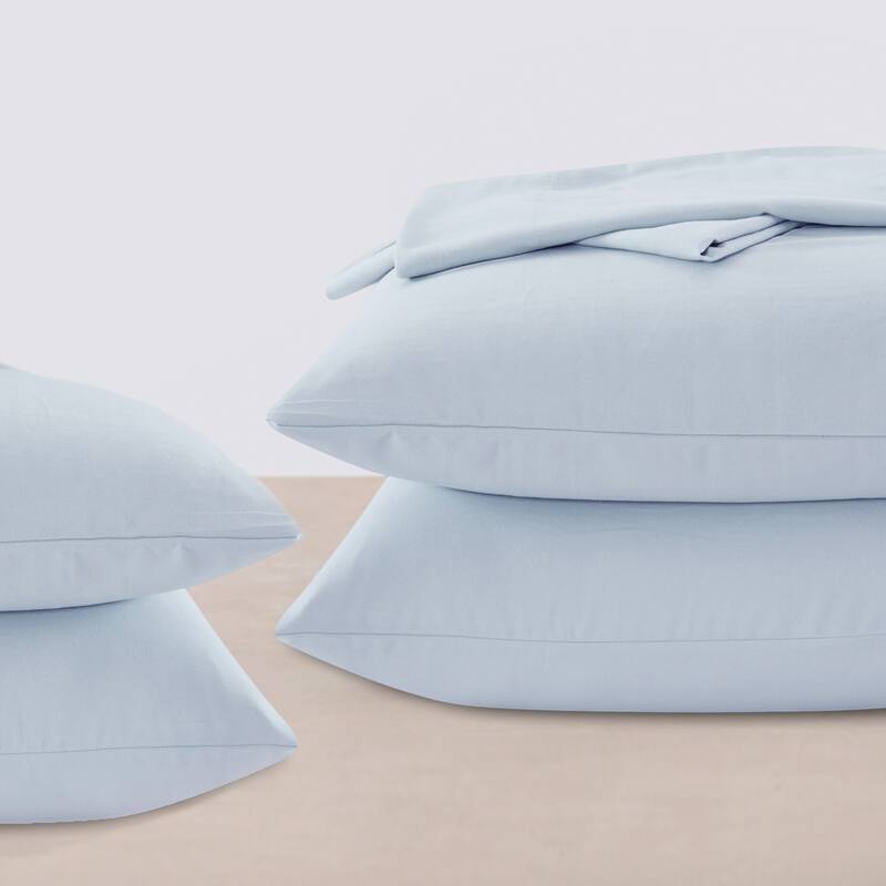 Modern Threads Garment Washed 6-Piece Microfiber Sheet Set
