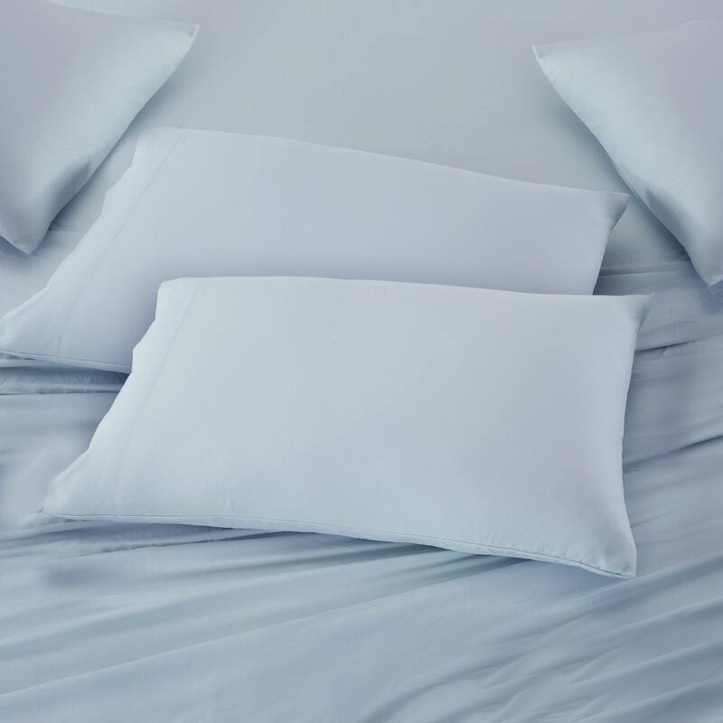 Modern Threads Garment Washed 6-Piece Microfiber Sheet Set