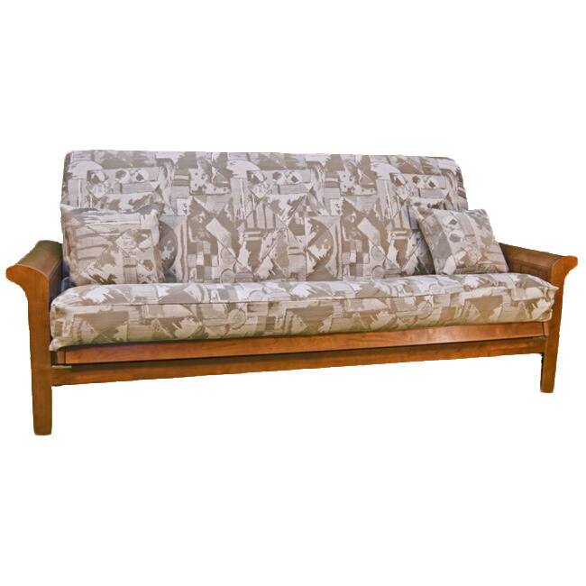 Blazing Needles Jacquard 3-piece Futon Cover Set