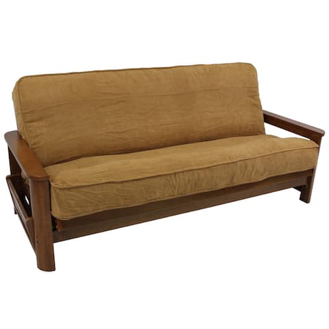 Blazing Needles Full Size Microsuede Futon Slip Cover