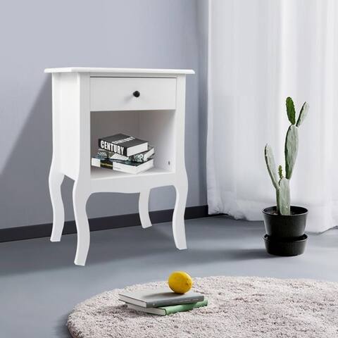 European Bedside Table One Pump White By Bargain On Patio