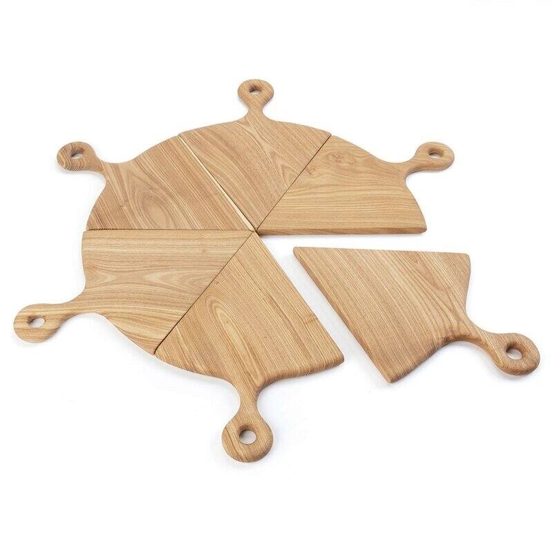 Hip Vintage Pizza Serving Dishes (Set of 6)