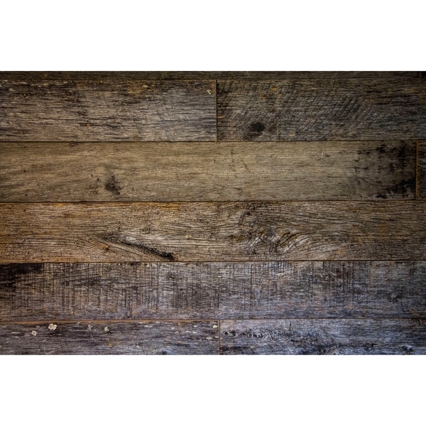 Reclaimed Wood Wall Plank Weathered Gray 10 Square Feet. Opens flyout.