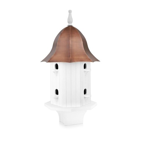Dovecote Manor Bird House - Pure Copper Roof By Good Directions